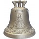 Glocke Herzmaria mit Engelchen - 21 cm Ø - Ton c/4
