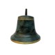 Tiroler Glocke Ø 14 cm antikgrün mit Zapfen