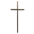 Schlichtes Bronzekreuz 75 x 30 cm