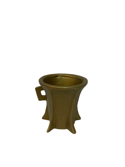 Bronzegefäß Ø 7 cm, Höhe 7,5 cm