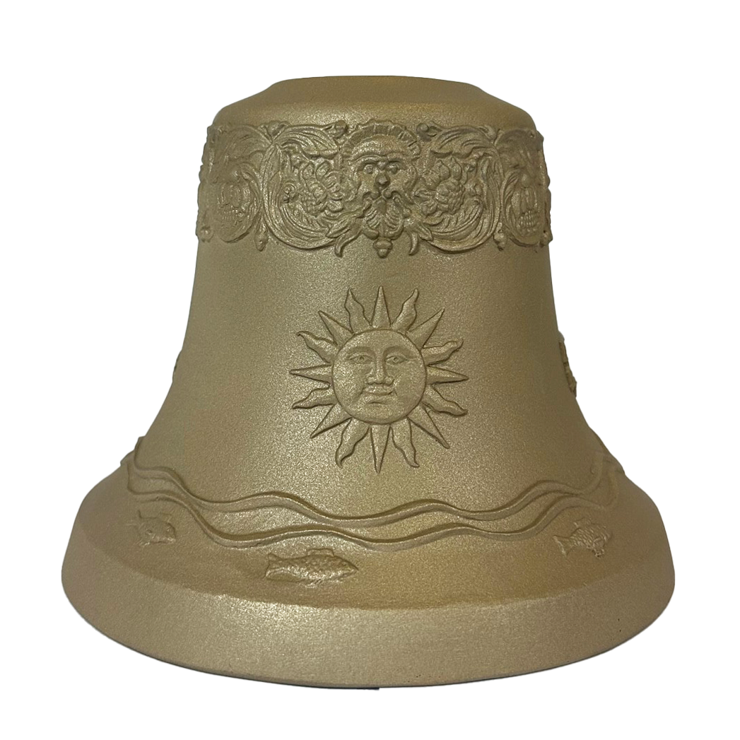 (ARCHIV) Glocke Sonne, Mond & Sterne & Wellen