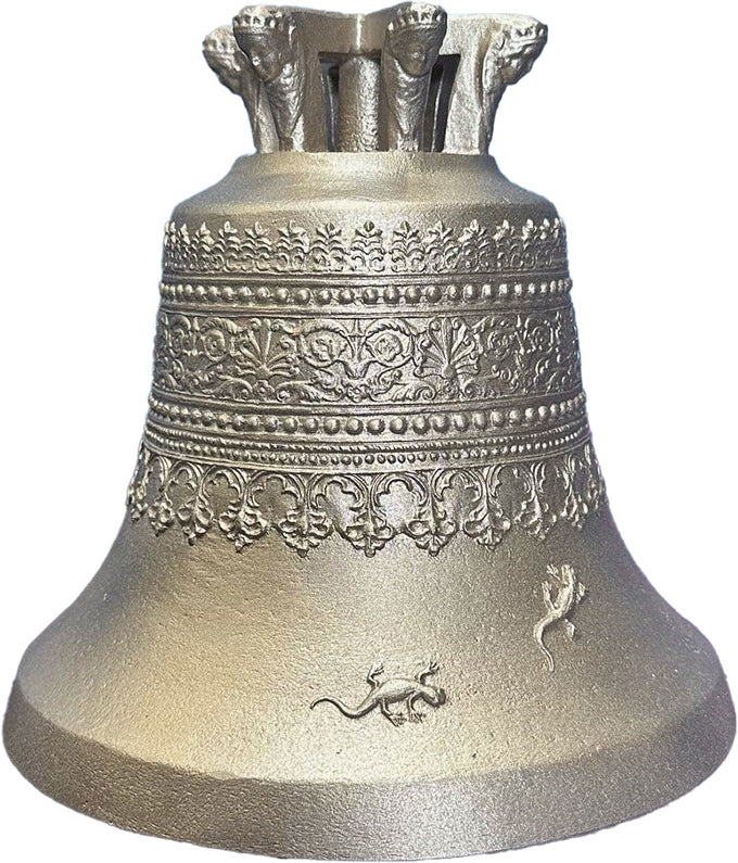 (ARCHIV) Glocke Mehrfachornament & Salamander