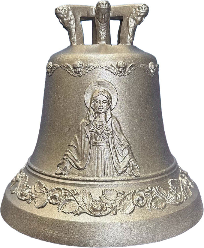 (ARCHIV) Glocke Herzmaria mit Engelchen