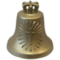 Glocke Kreuz mit Strahlen