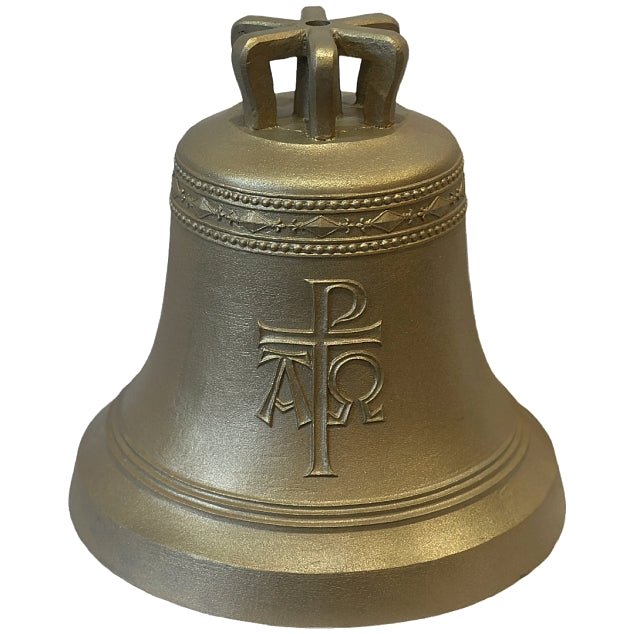 Glocke P mit Alpha und Omega