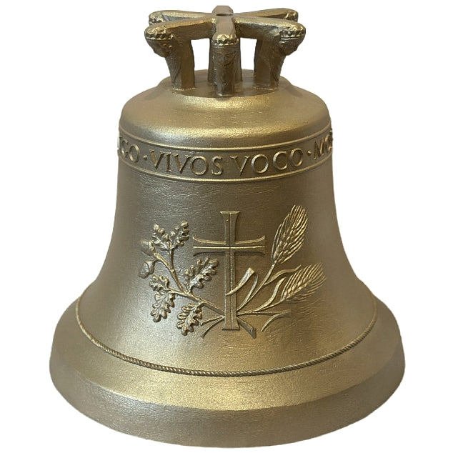 Glocke Kreuz mit Ähren & Eichenlaub