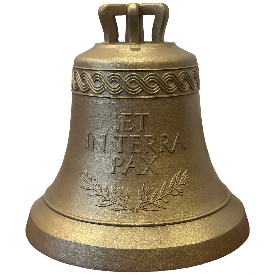 Glocke Ölzweige "ET IN TERRA PAX"