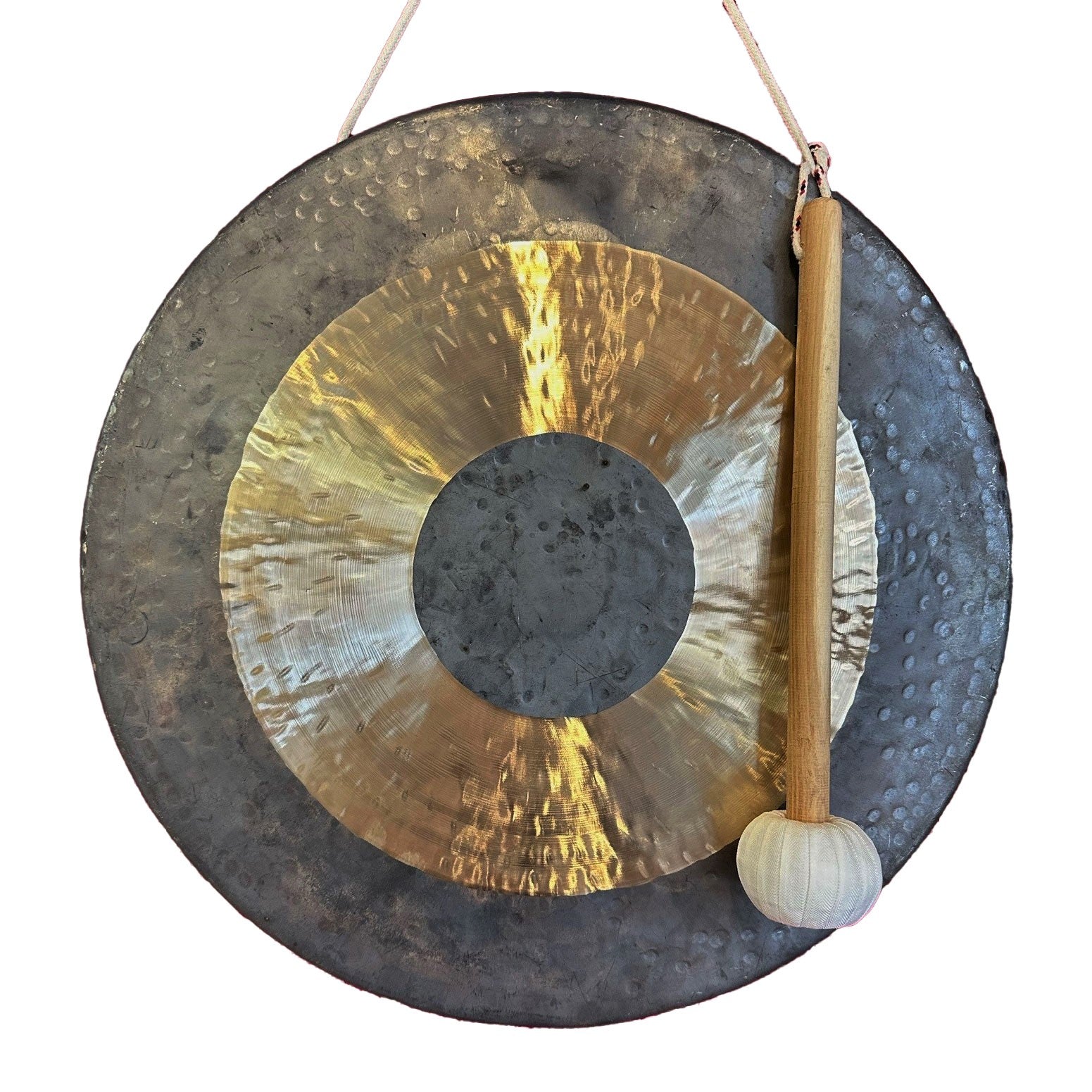 Chin. Tam Tam Gong, Chau Gong (mit Rand) Ø 50 cm mit Schlägel