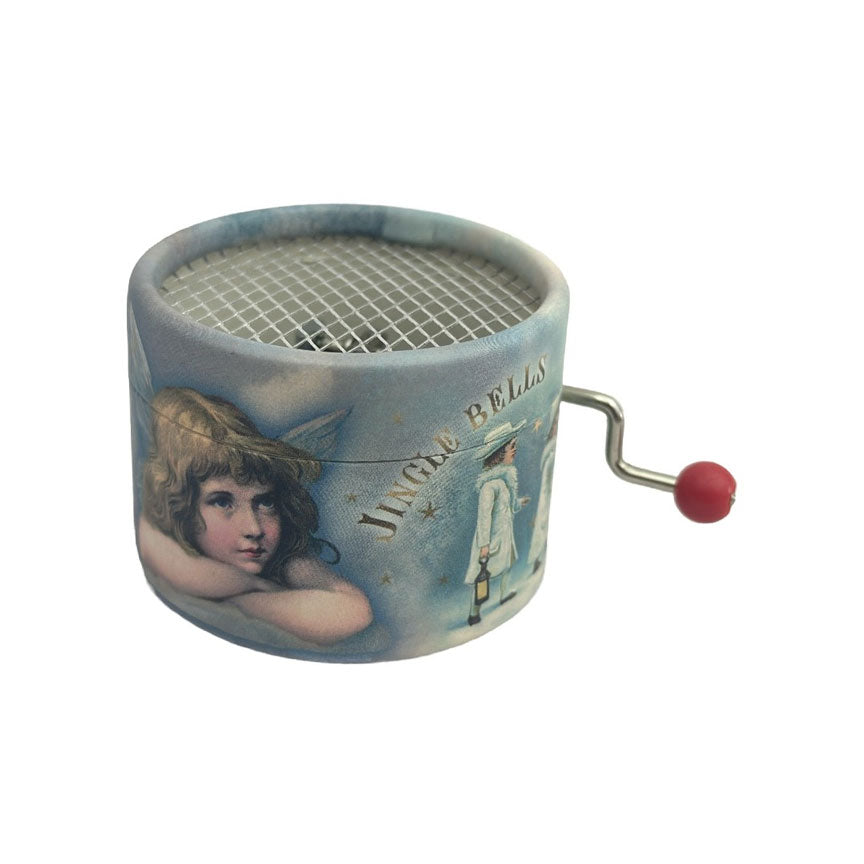 Musik-Kurbelwerk in Kartonbox - div. Melodien