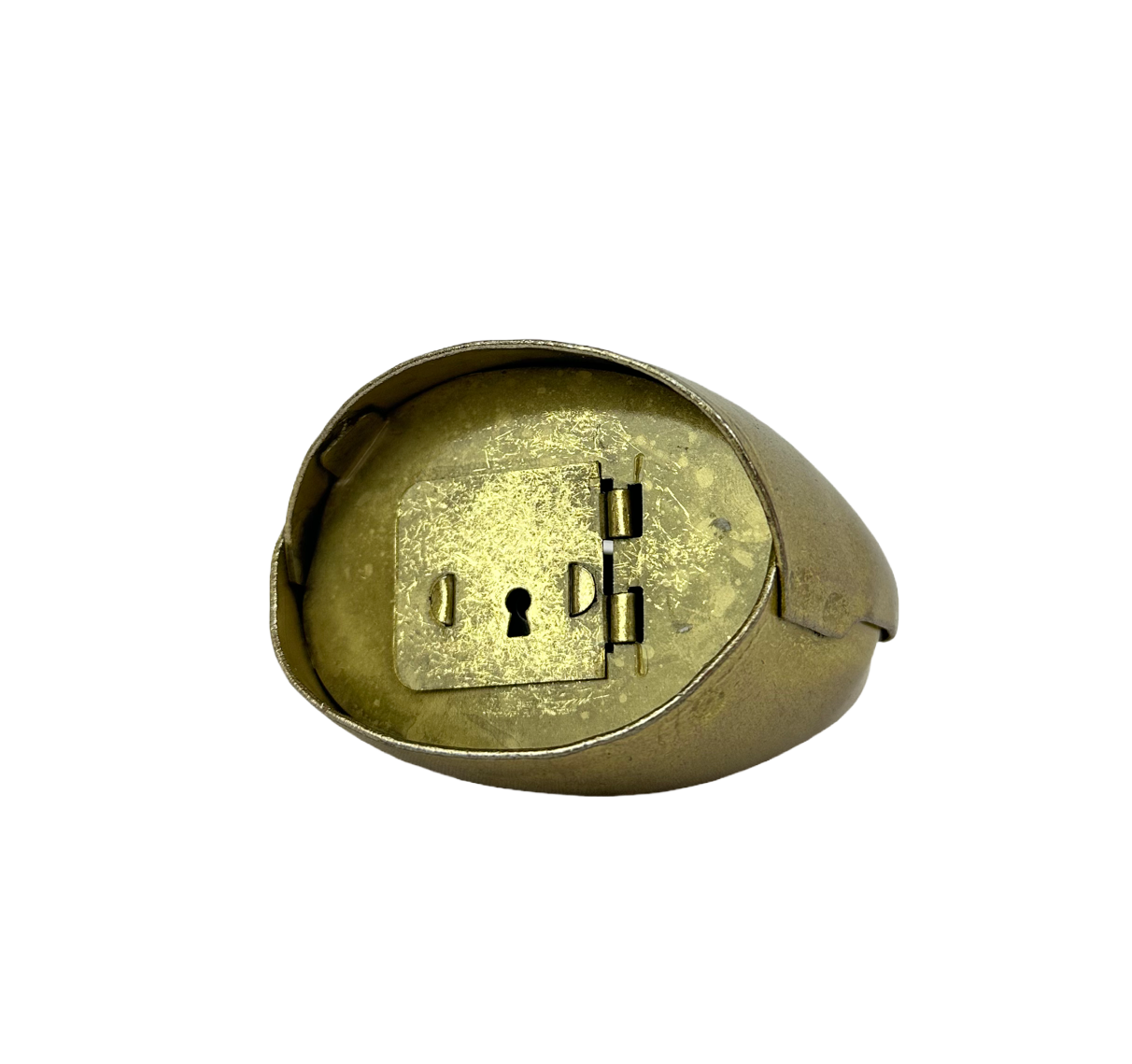 Spardosen-Froschmaulschelle 70 mm gold