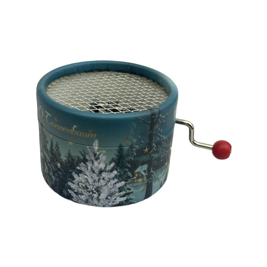 Musik-Kurbelwerk in Kartonbox - div. Melodien