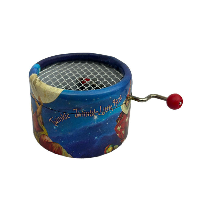 Musik-Kurbelwerk in Kartonbox - div. Melodien