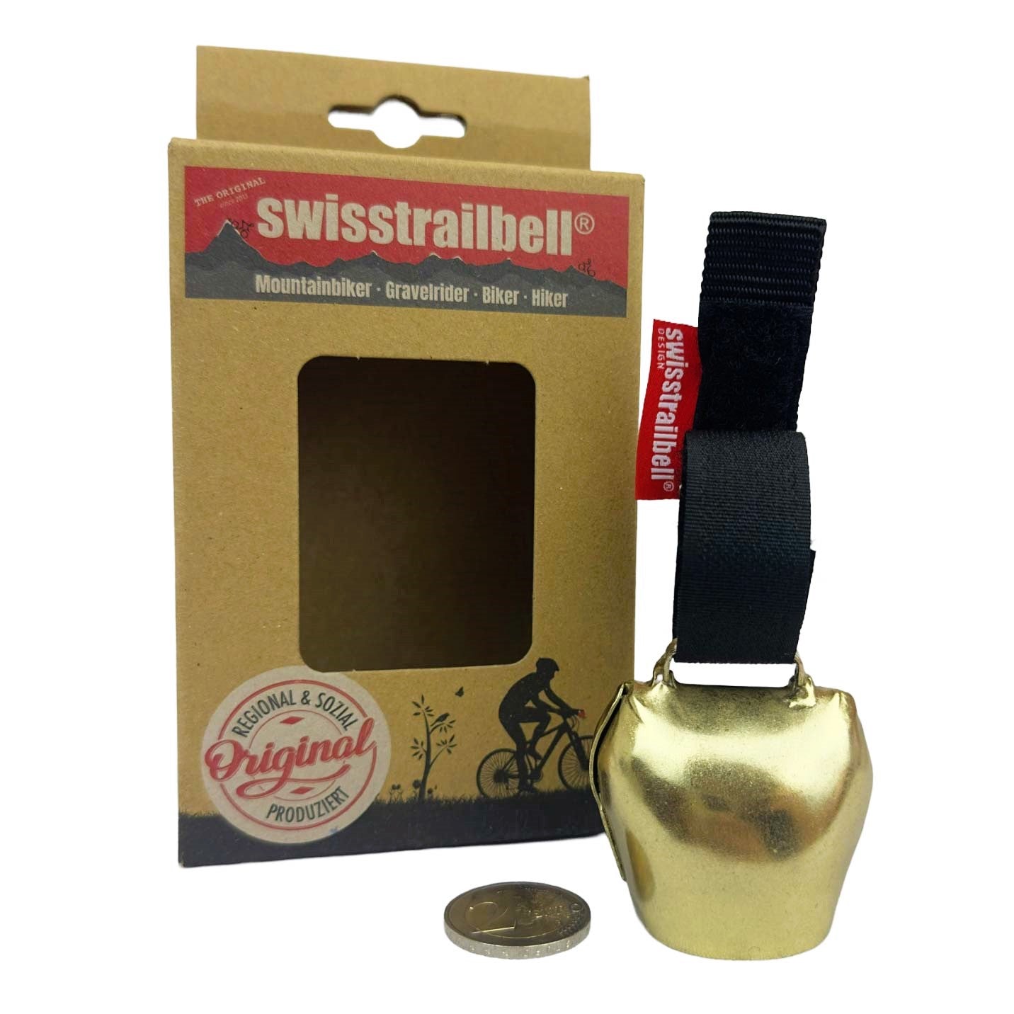 Swisstrailbell Fahrradklingel bzw. Fahrradglocke